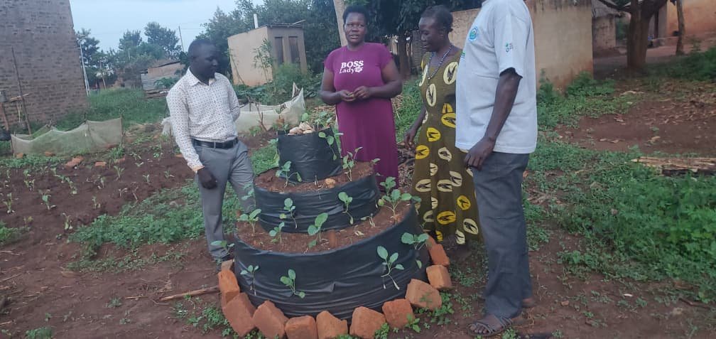 Monitoring of the Tower gardening