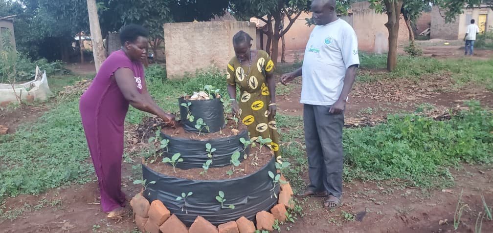 Monitoring of the Tower gardening