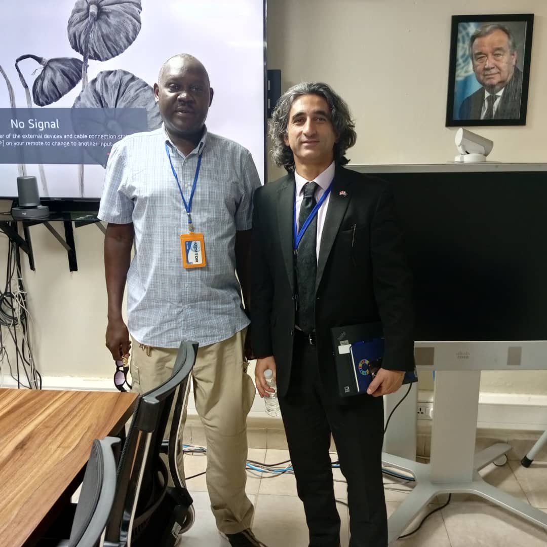 Managing Director John Kenyi during Food System Investment Dialogue